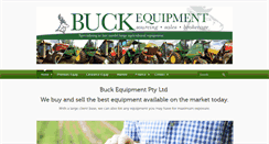 Desktop Screenshot of buckequipment.com.au