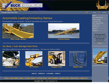 Tablet Screenshot of buckequipment.com